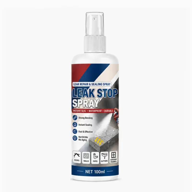Waterproof leak repair and sealant spray