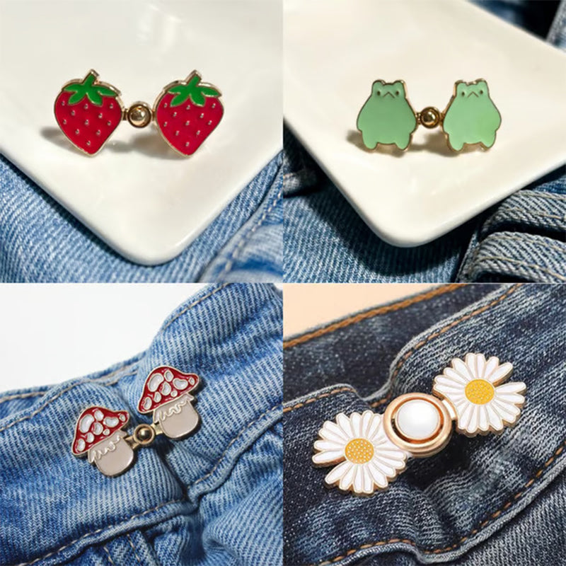 Cute waist buttons