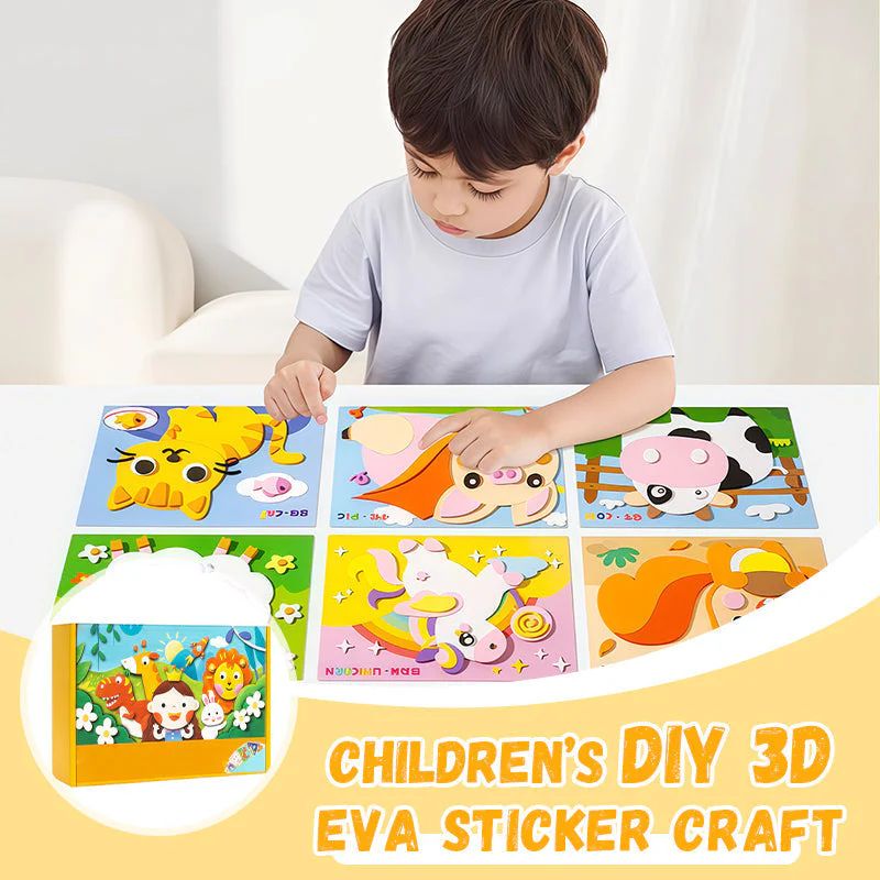 Children's DIY 3D EVA Sticker Toys