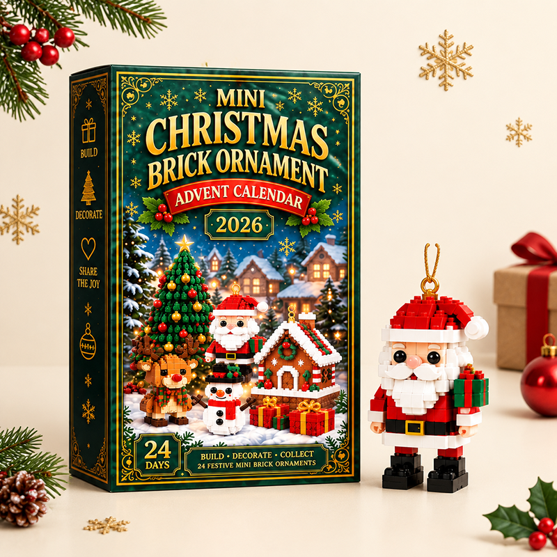 Christmas Building Block Decoration Toy