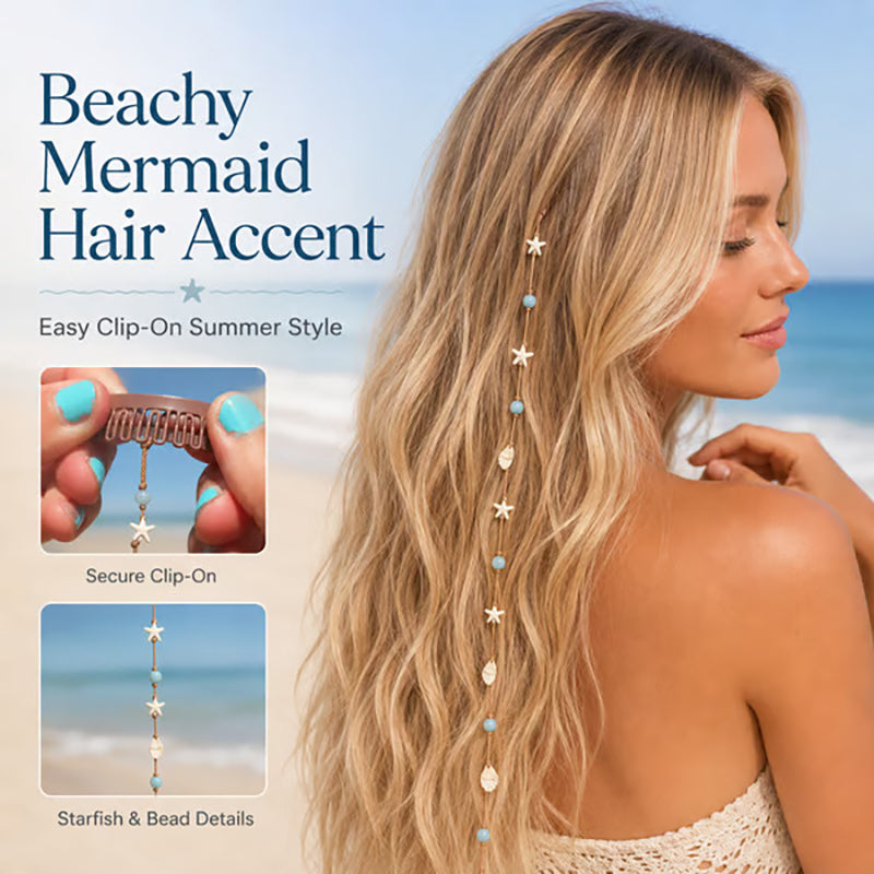 Atmospheric mermaid hair accessory
