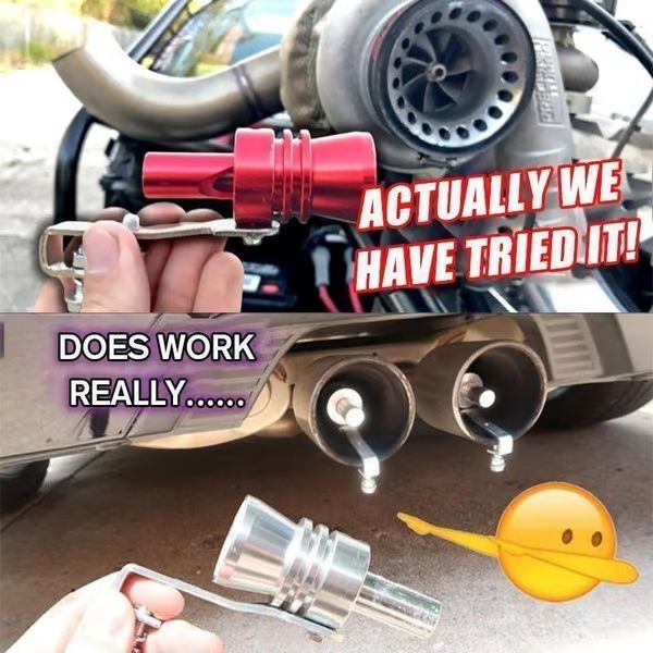 💕 Oversized Roar Maker Exhaust Pipe (Car & Motorcycle)