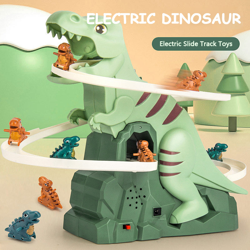 Dinosaur Electric Slide Track Toy