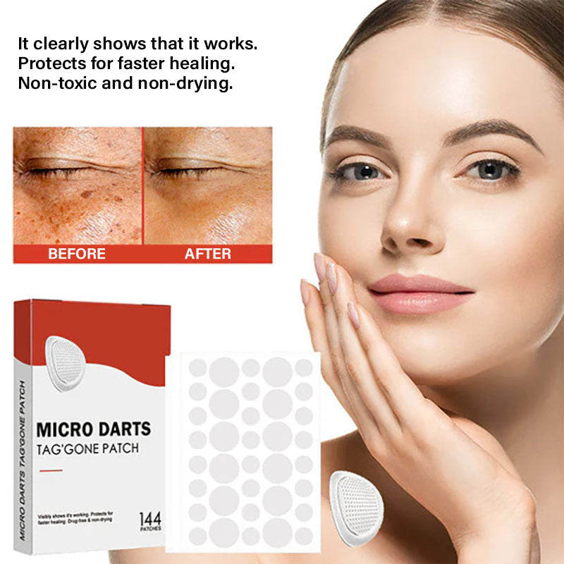 Acne and Wart Removal Microneedle Hydrocolloid Patches | - 🛒Buy One Get One Free (2 Boxes)🎁