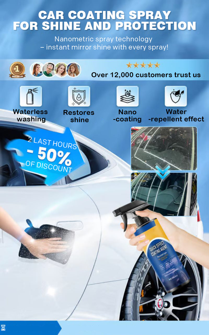Car coating spray