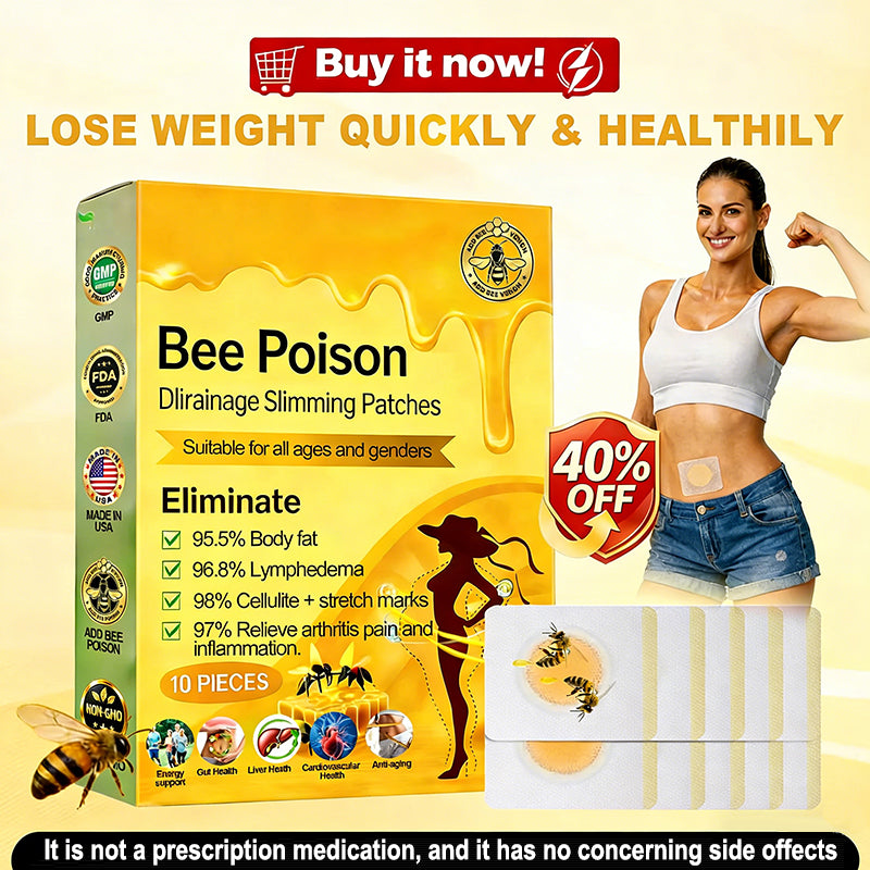 Bee Venom Lymphatic Drainage Slimming Patch