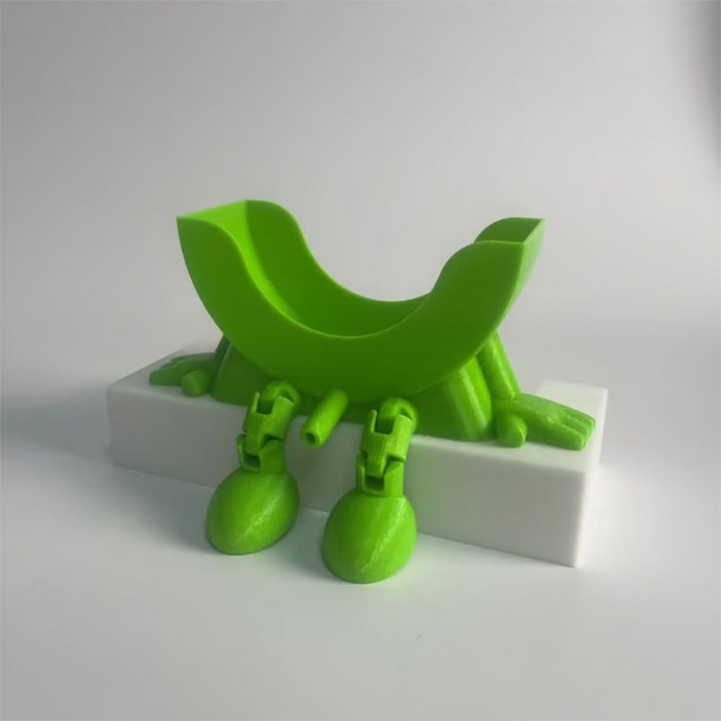 Smiley face sponge drain rack