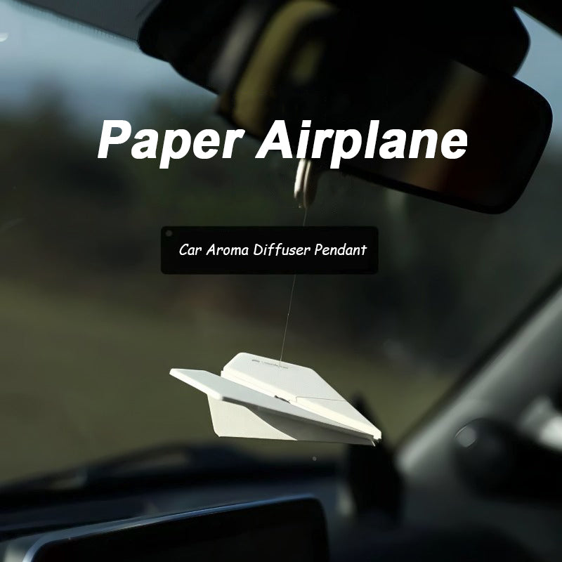 Hanging Car Air Freshener Paper Airplane