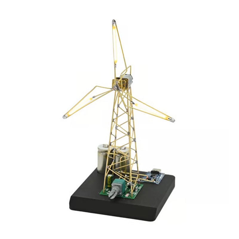 Rotating windmill night light