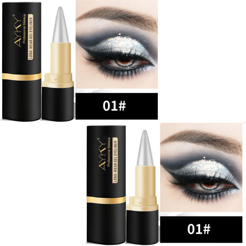 Waterproof single-end eyeliner