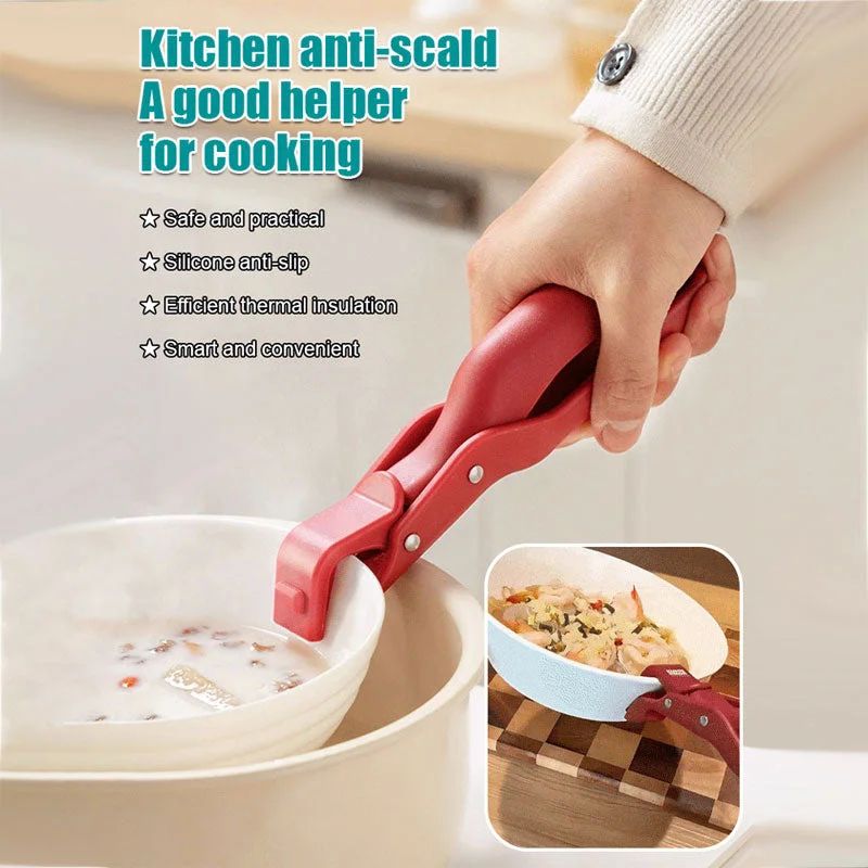 Multipurpose Anti-scald Clip for Kitchen Bowl Holder