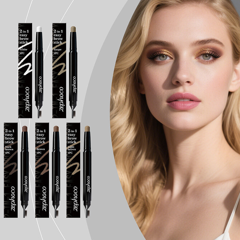 🌟2-in-1 eyebrow pencil