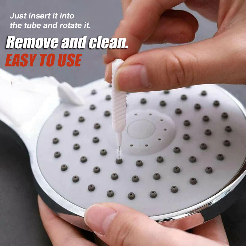 Crevice cleaning brush