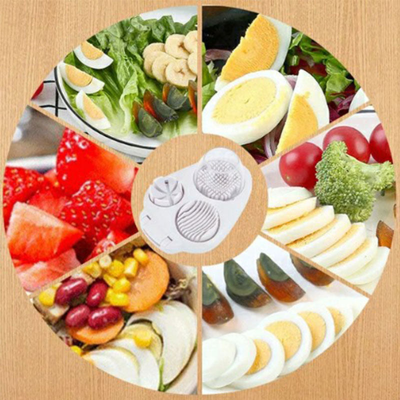 3 in 1 Multifunctional Egg Slicer