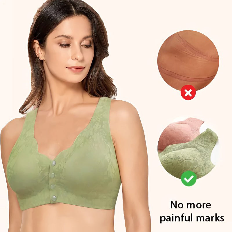 Comfortable & Convenient Front Button Bra