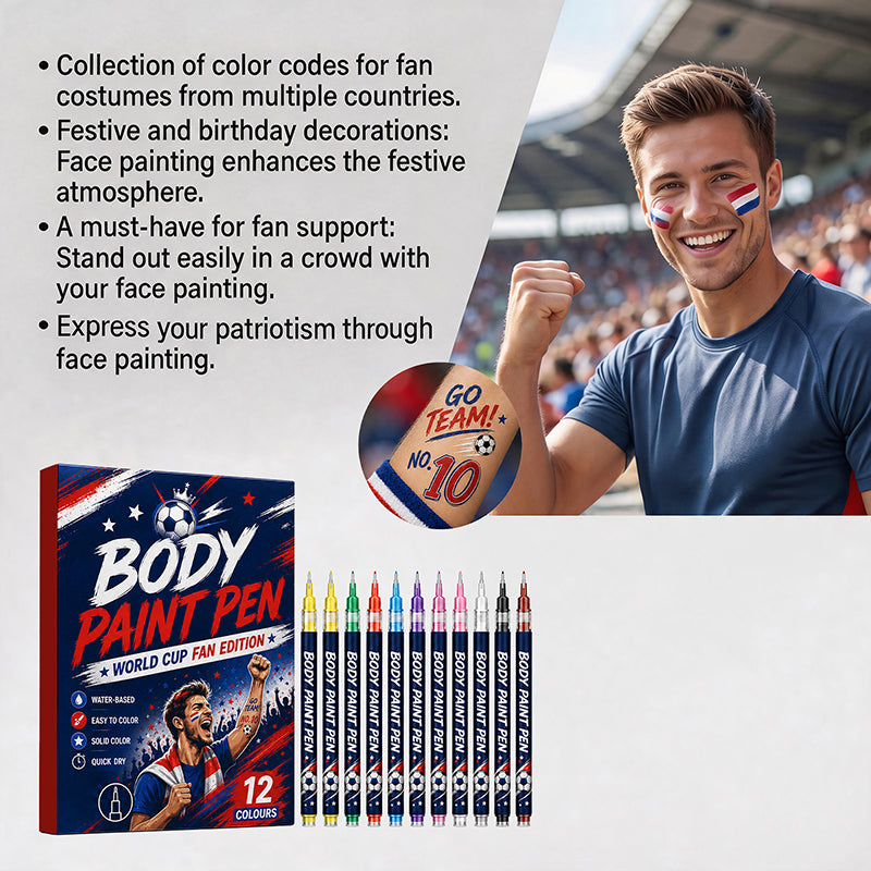 Body painting pen
