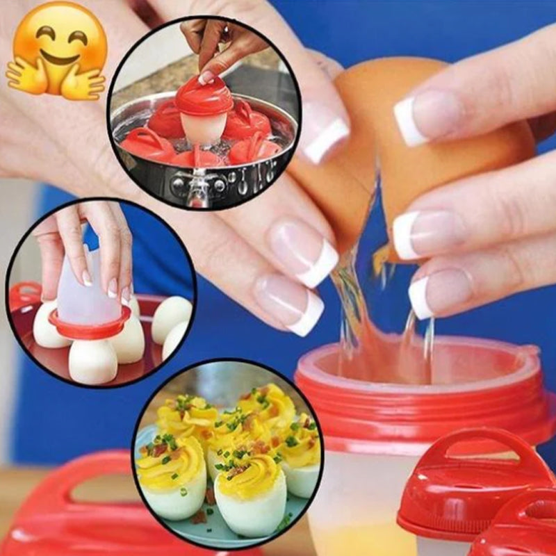Non-stick Silicone Egg Boiler