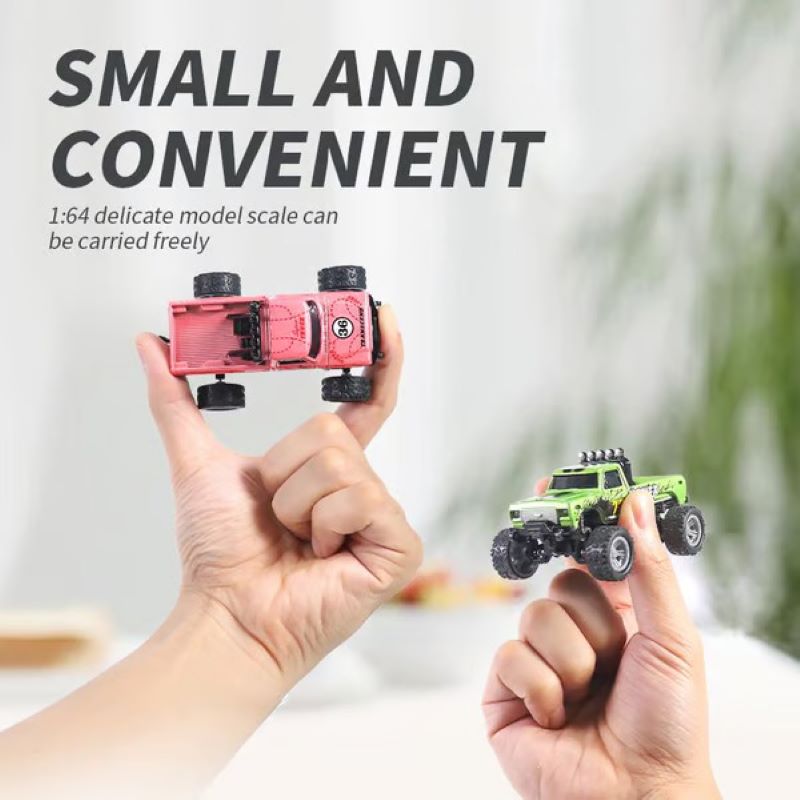 Mini remote control alloy off-road vehicle toy
