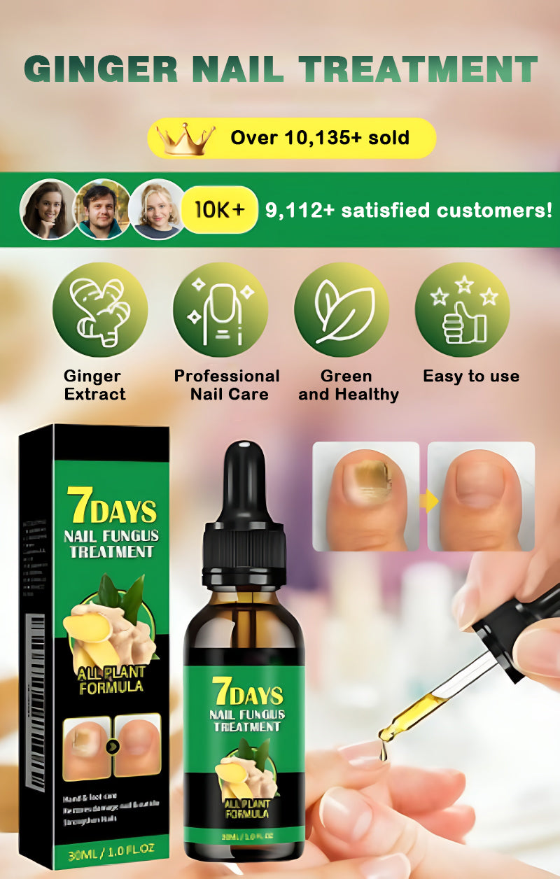 Ginger Nail Care Solution