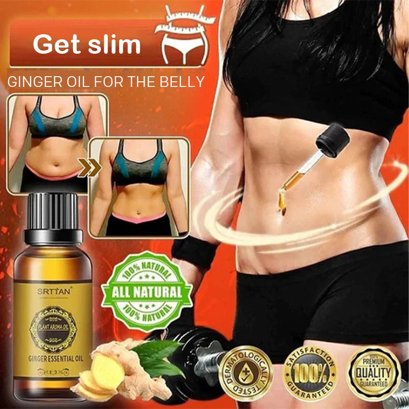 Abdominal Detox Natural Ginger Oil