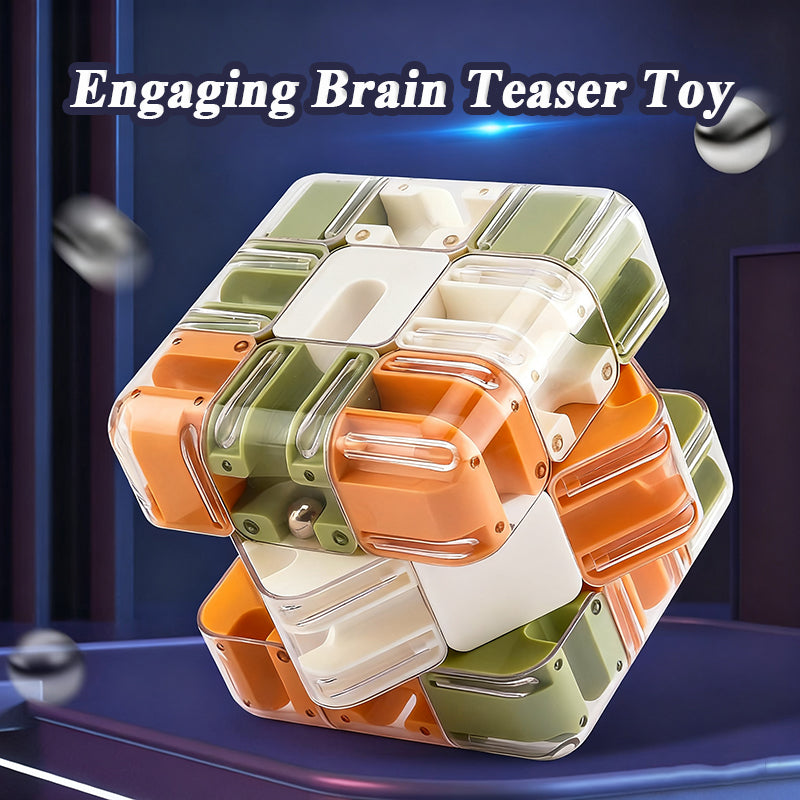 Large Maze 3D Puzzle Labyrinth Cube - Engaging Educational Toy