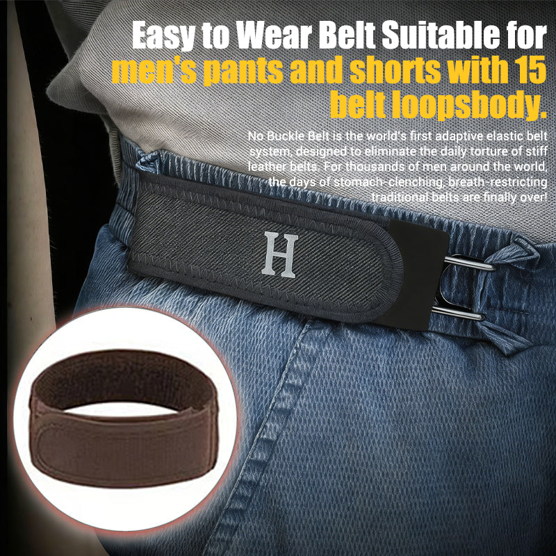 Hook-style Velcro elastic lazy waist belt