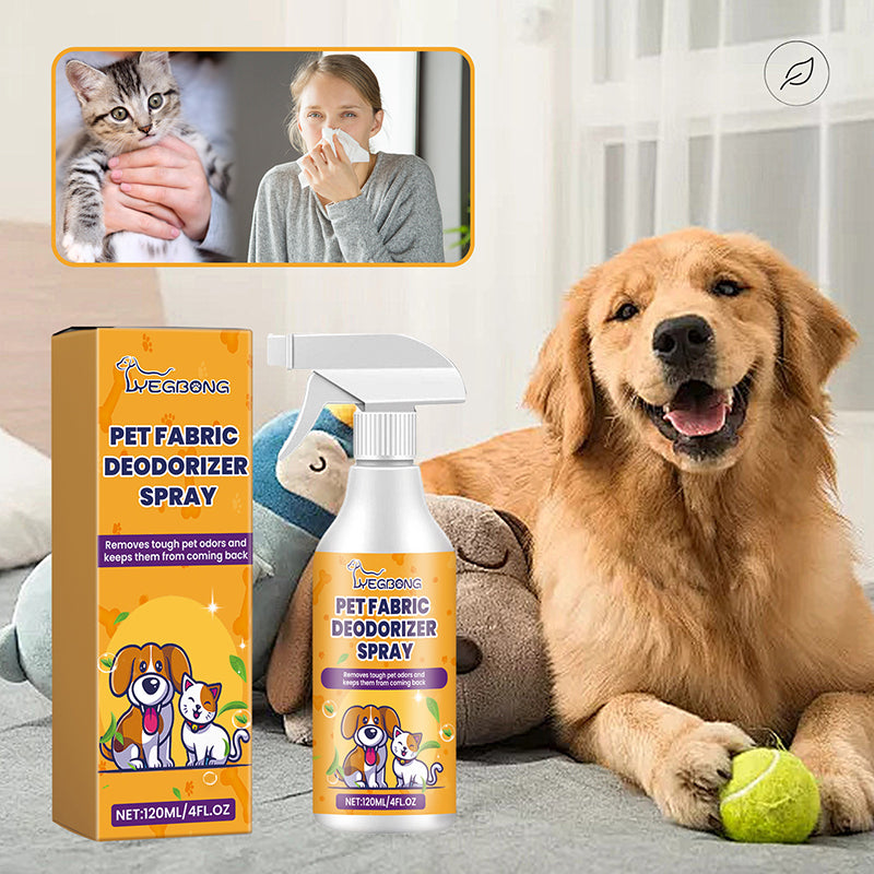 Strong deodorizing spray for pets