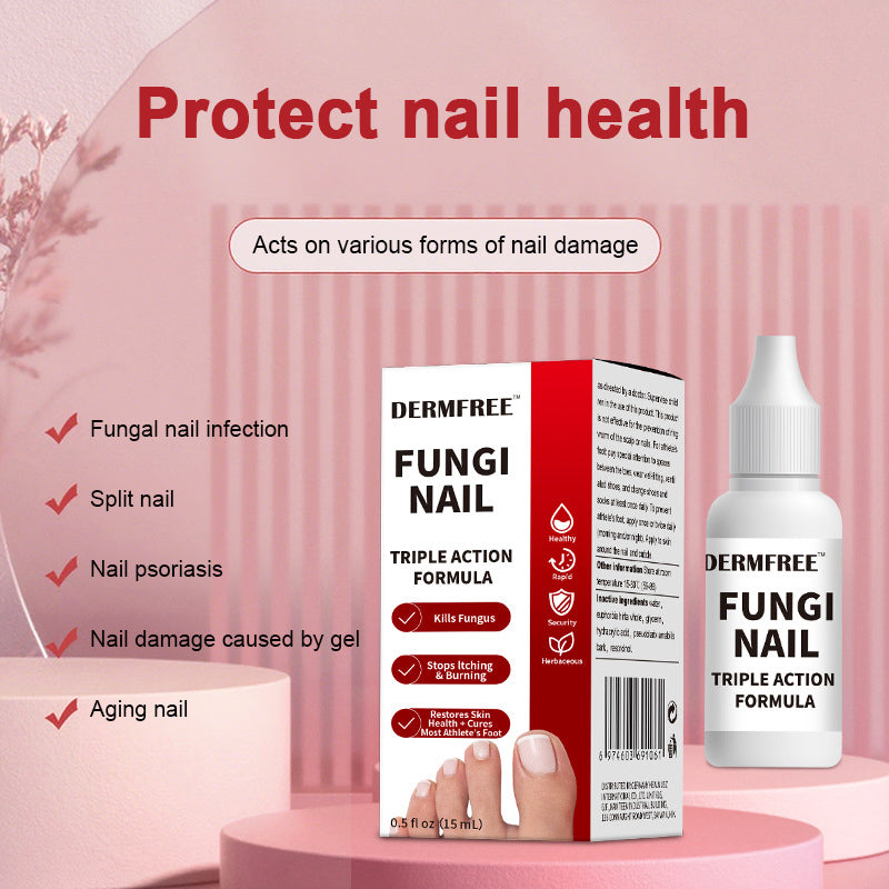 Herbal nail care solution