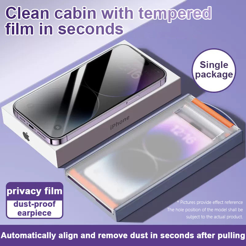 Anti-peep phone screen protector for iphone
