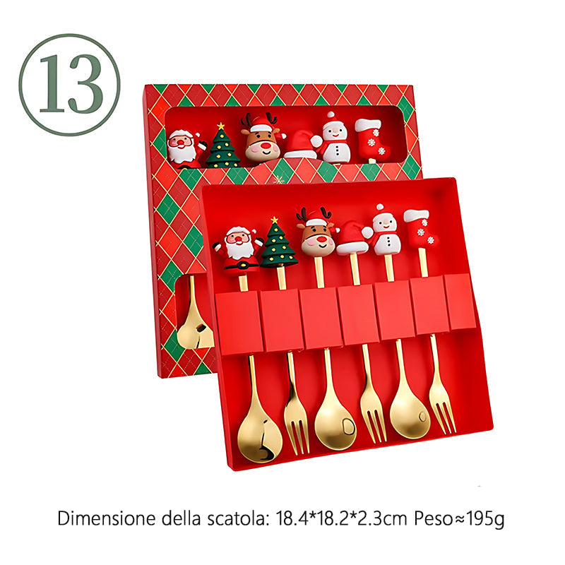 Christmas Spoon Set