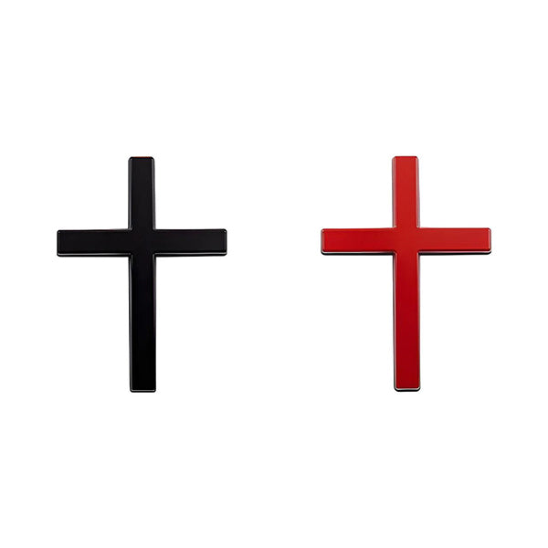 ✝️ 3D Cross Metal Jesus Christ Cross Badge Sticker✨Car Anti-Scratch Sticker