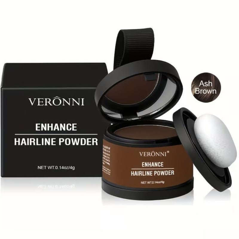 Hairline Powder Instantly Covers Hair Loss, Root Touch-Up Hair Powder