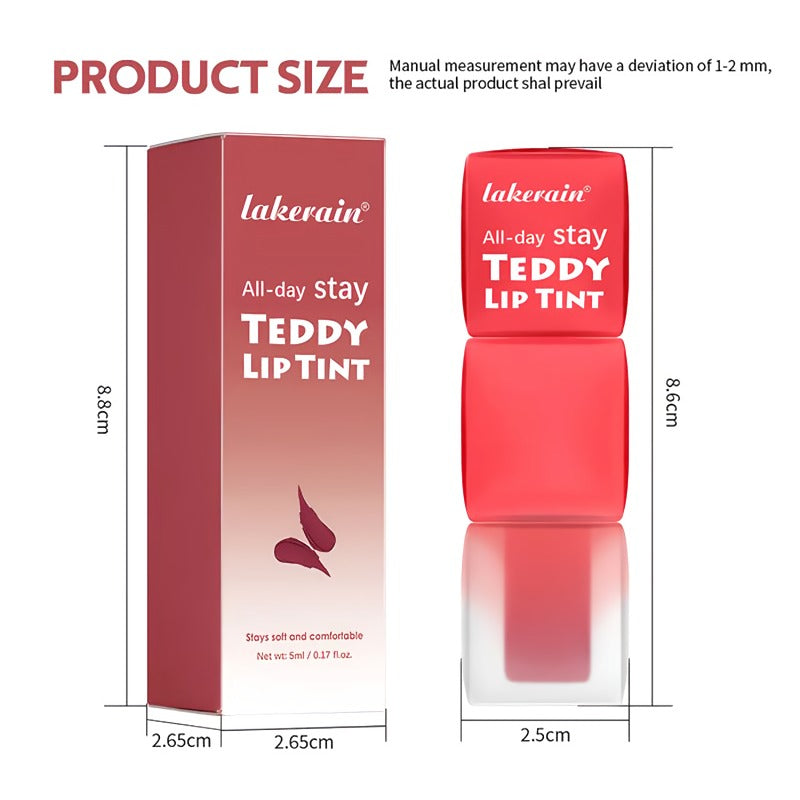 💋Super long-lasting Teddy lip glaze
