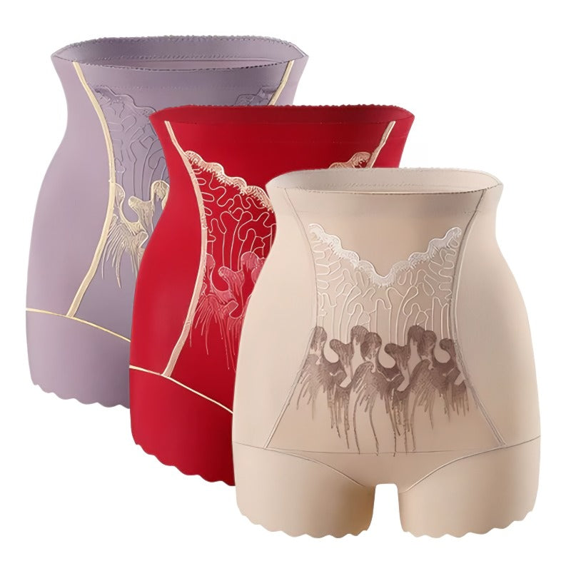 💃 Women's high-waisted tummy-controlling shorts