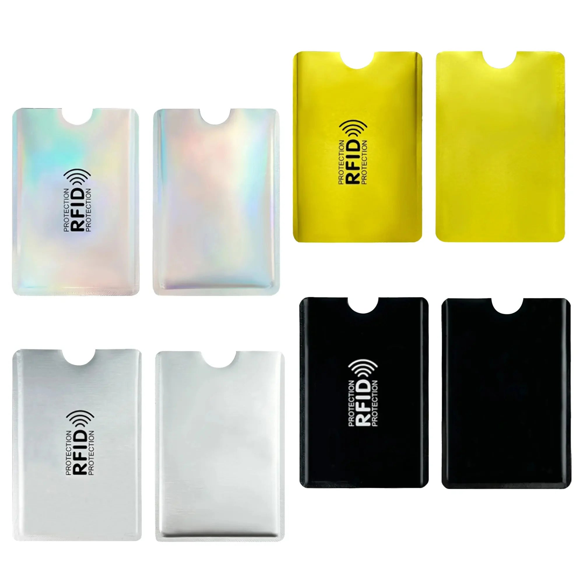RFID-blocking credit card holder