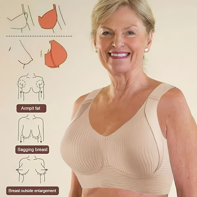 ✨🔥 Super Firming to Eliminate Sagging Breasts | Wire-Free Bra👍