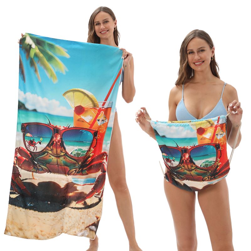 Foldable Beach Towel