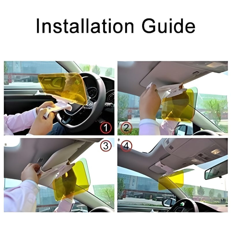 Anti-glare Driving Visor Extension Day and Night