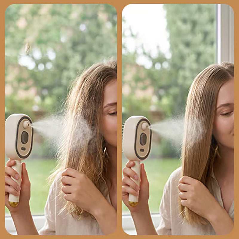 5-in-1 Air-Cushion Essential Oil Spray Massage Comb