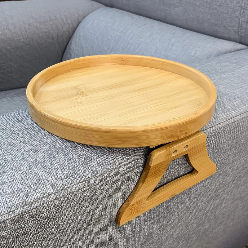 Wooden Sofa Armrest Side Table