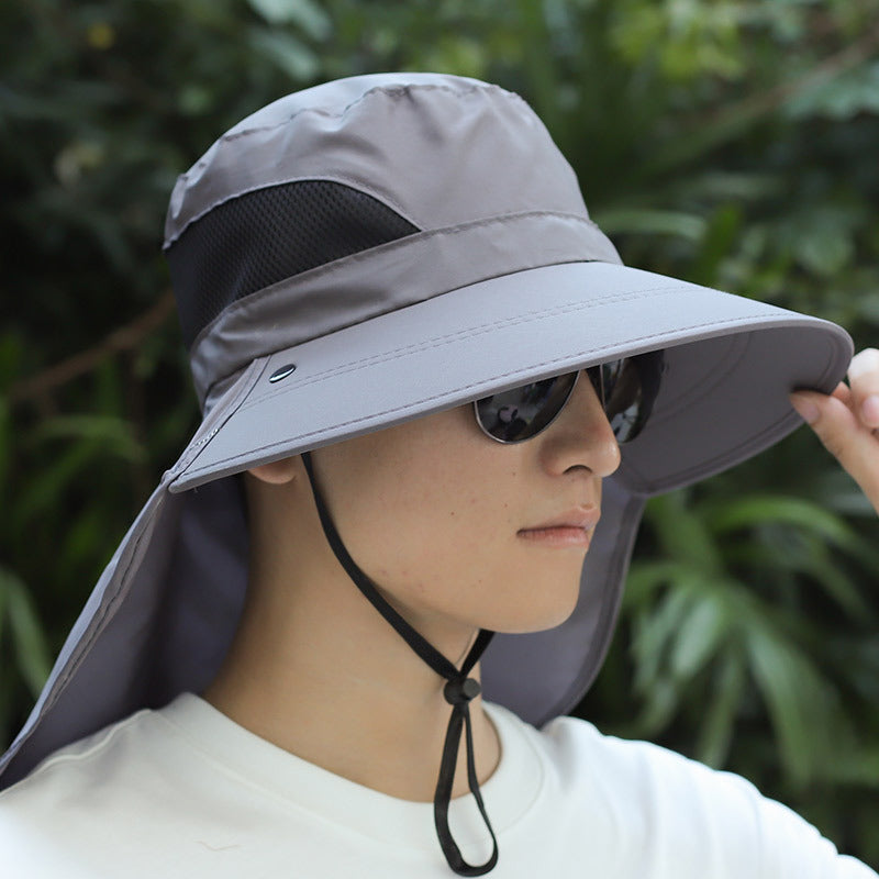 Sun protection hat to cover face