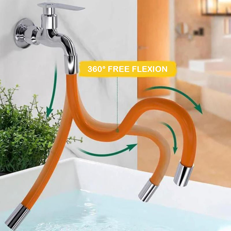 Universal faucet extension tube