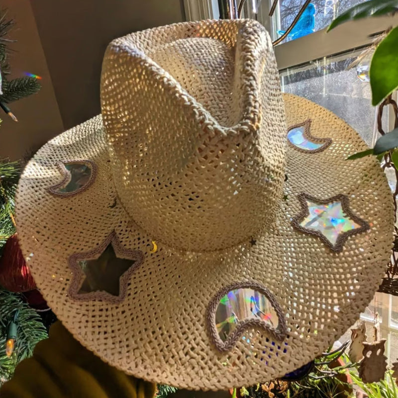 Cowgirl Straw Prism Hat