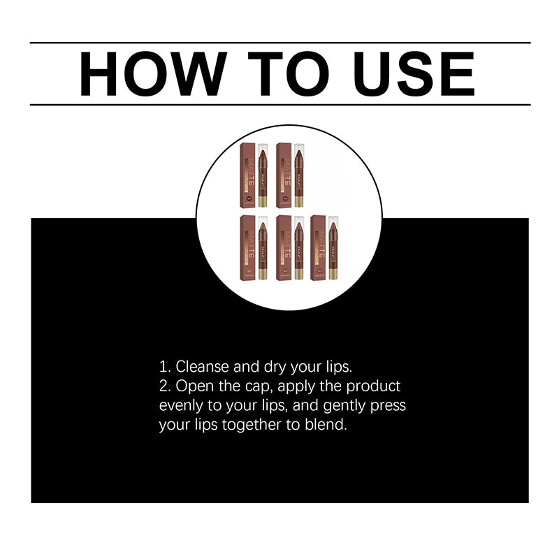 Chocolate Matte Lip Gloss-Buy 1 GET 1 FREE(2PCS)