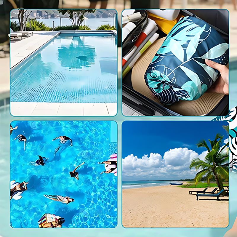 Water lounge chairs
