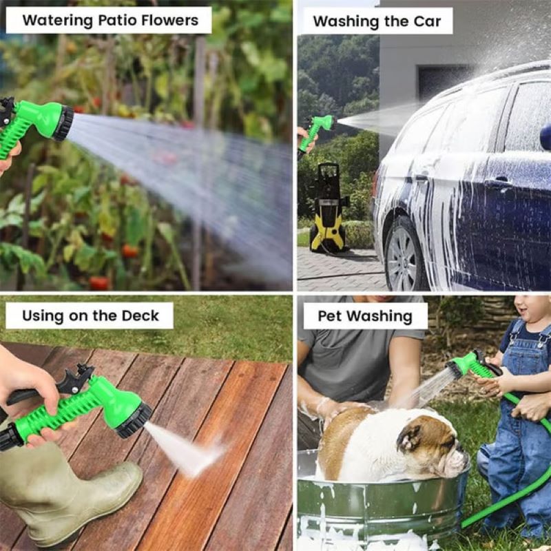 💦Magic hose with 7 spray gun functions