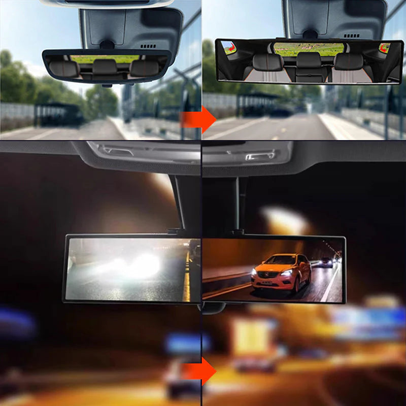 🚗👁️ Curved rearview mirror for cars