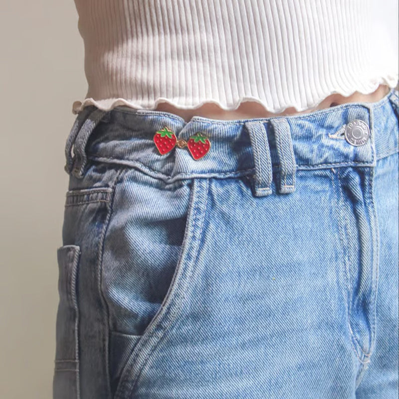 Cute waist buttons
