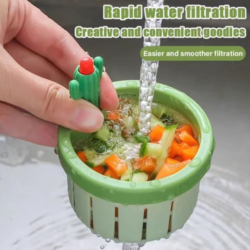 Creative Cactus Convenient Drainage Basket Set