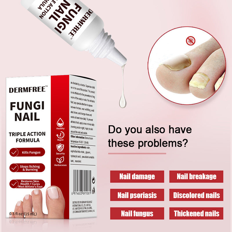 Herbal nail care solution